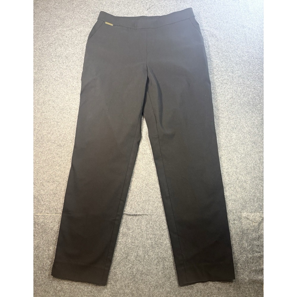 Susan Graver Black Pull-On Pants Size 12